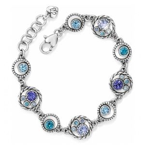 Brighton Blue Swarovski Halo Bracelet